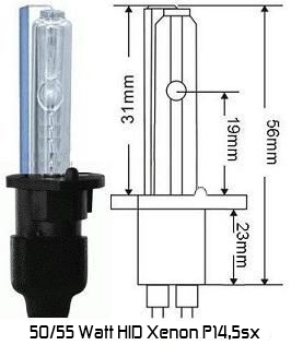 H1 Xenonlamp f&uuml;r Lampenbaum -maske / Nightface / Zusatzscheinwerfer